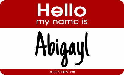 Hello my name is Abigayl png download