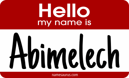 Hello my name is Abimelech png download