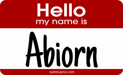 Hello my name is Abiorn png download