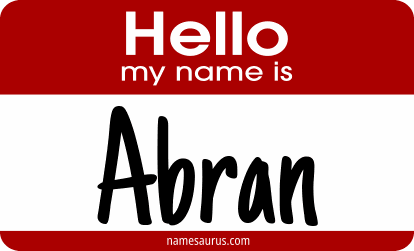 Hello my name is Abran png download