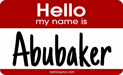 Hello my name is Abubaker png download