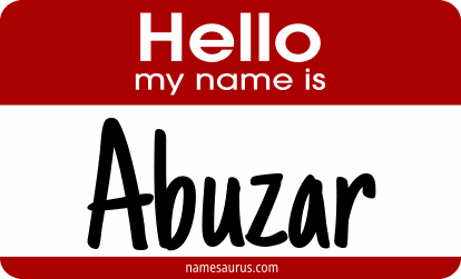 Hello my name is Abuzar png download
