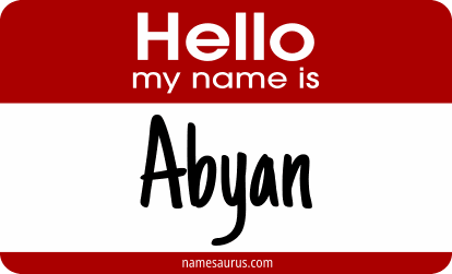 Hello my name is Abyan png download