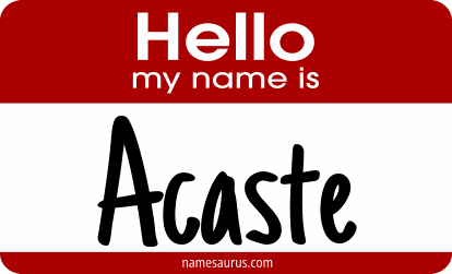 Hello my name is Acaste png download