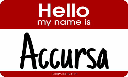 Hello my name is Accursa png download