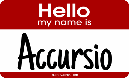 Hello my name is Accursio png download