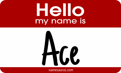 Hello my name is Ace png download
