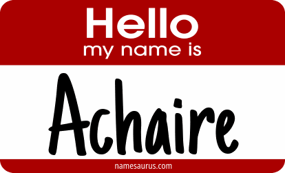 Hello my name is Achaire png download