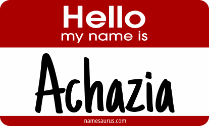 Hello my name is Achazia png download
