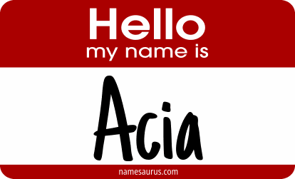 Hello my name is Acia png download