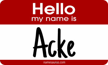 Hello my name is Acke png download
