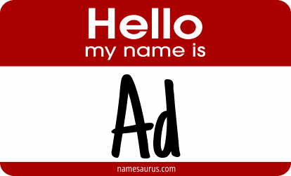 Hello my name is Ad png download