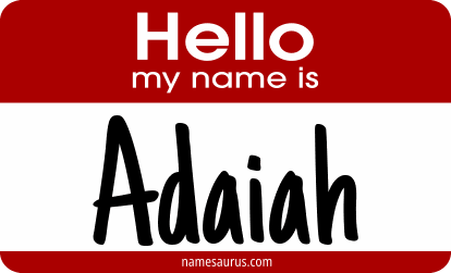 Hello my name is Adaiah png download