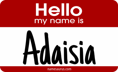Hello my name is Adaisia png download