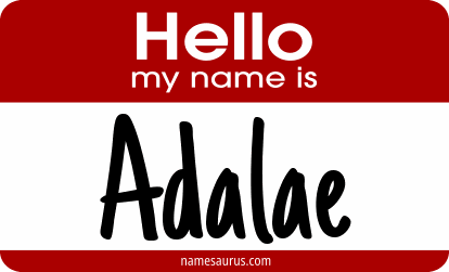 Hello my name is Adalae png download