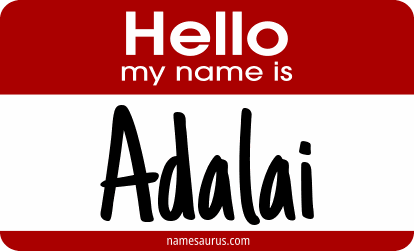 Hello my name is Adalai png download