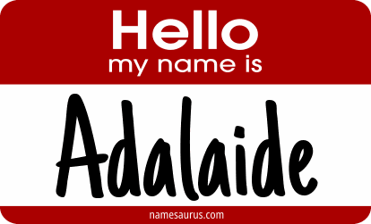 Hello my name is Adalaide png download