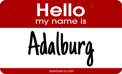 Hello my name is Adalburg png download