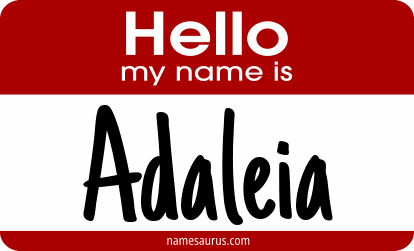 Hello my name is Adaleia png download