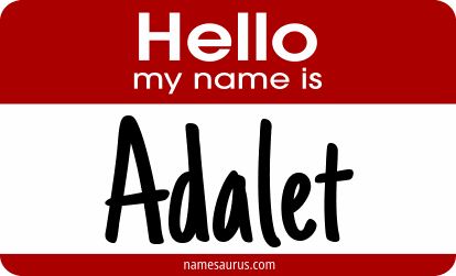 Hello my name is Adalet png download