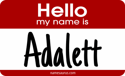 Hello my name is Adalett png download