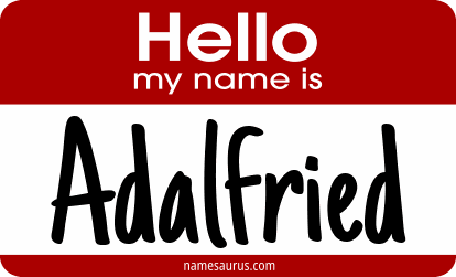 Hello my name is Adalfried png download