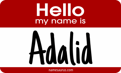 Hello my name is Adalid png download