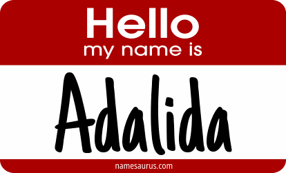 Hello my name is Adalida png download