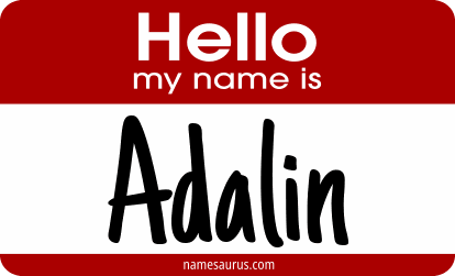 Hello my name is Adalin png download
