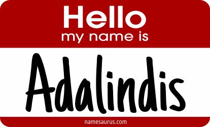 Hello my name is Adalindis png download