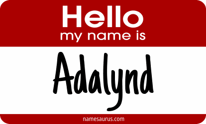 Hello my name is Adalynd png download