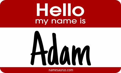 Hello my name is Adam png download