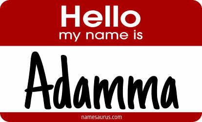Hello my name is Adamma png download