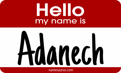 Hello my name is Adanech png download