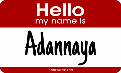Hello my name is Adannaya png download