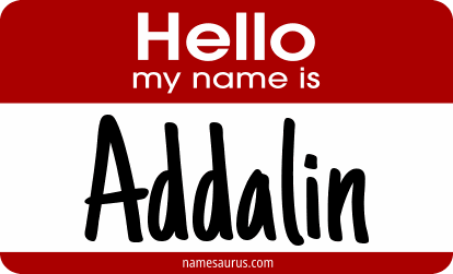 Hello my name is Addalin png download