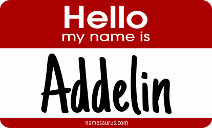 Hello my name is Addelin png download
