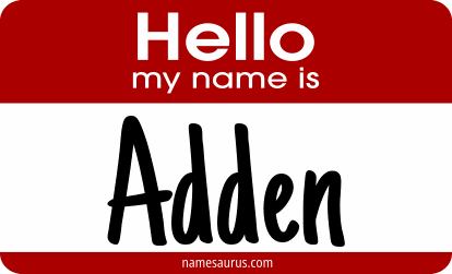 Hello my name is Adden png download