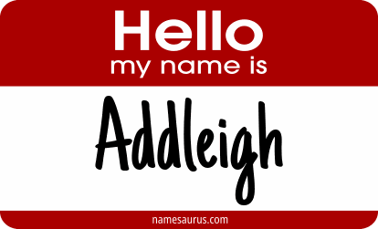 Hello my name is Addleigh png download