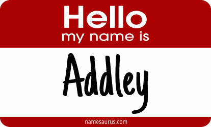 Hello my name is Addley png download