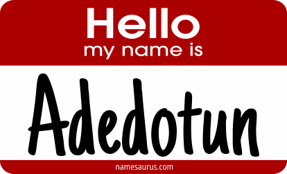 Hello my name is Adedotun png download