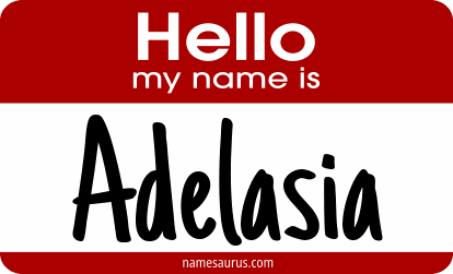 Hello my name is Adelasia png download