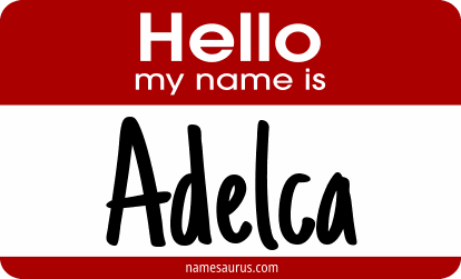 Hello my name is Adelca png download