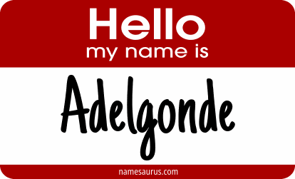 Hello my name is Adelgonde png download