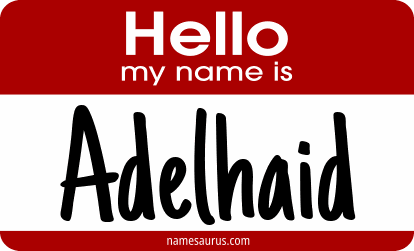 Hello my name is Adelhaid png download