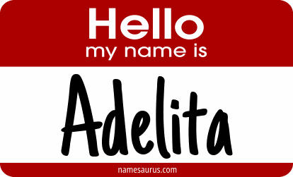 Hello my name is Adelita png download
