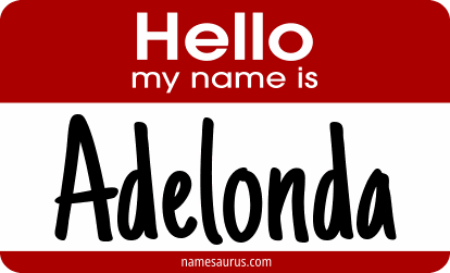 Hello my name is Adelonda png download