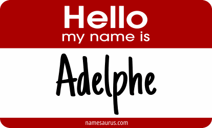 Hello my name is Adelphe png download