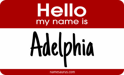 Hello my name is Adelphia png download