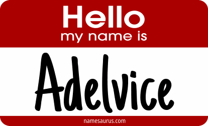 Hello my name is Adelvice png download